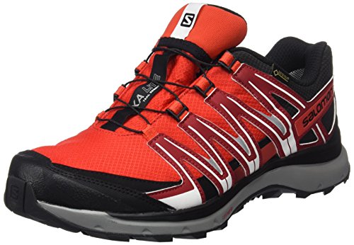 Salomon XA Lite GTX, Zapatillas de Trail Running para Hombre, Rojo (Fiery Red Dalhia/Black), 47 1/3 EU