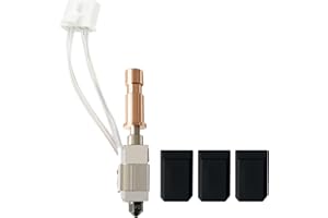HzdaDeve Hotend de cerámica para Kobra S1 Combo Hot End Kit cabezal de impresión disipador de calor bloque de cartucho de calor termistor boquilla de acero endurecido con cubierta de silicona extra