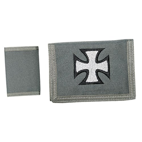 Preisvergleich Produktbild Iron Cross - Charcoal Velcro Geldbörse