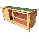 5ft Holz Outdoor Kaninchenstall