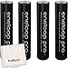 Price comparison product image Kraftmax Panasonic Eneloop PRO XX AAA/Micro Rechargeable Batteries – Latest Generation 950 mAh High-Performance Rechargeable Batteries in Kraftmax Rechargeable Battery Boxes V5, Pack of 4