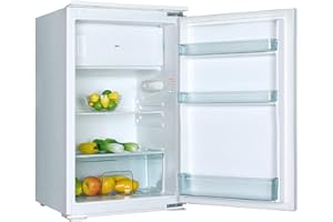 PKM KS120.4EB Einbaukühlschrank mit Gefrierfach | 88cm Höhe | 105L Kühlteil | 15L Gefrierteil | 4**** Gefrierfach | 223 kWh/J