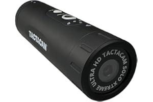 TACTACAM Solo Xtreme Cámara de acción, Ultra HD, 1080 60 FPS para Caza, Pesca, acción, Aventura