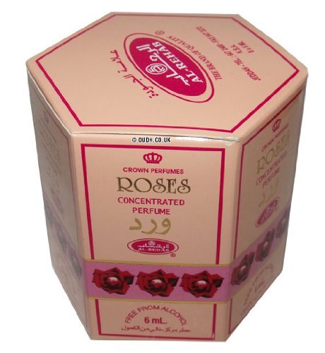 Roses Perfume Oil - 6 x 6ml by Al Rehab