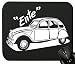 Produktbild Touchlines - Citroen Baureihe 2 CV Ente Mauspad für Gaming und Grafikdesign 230x190x5mm Black