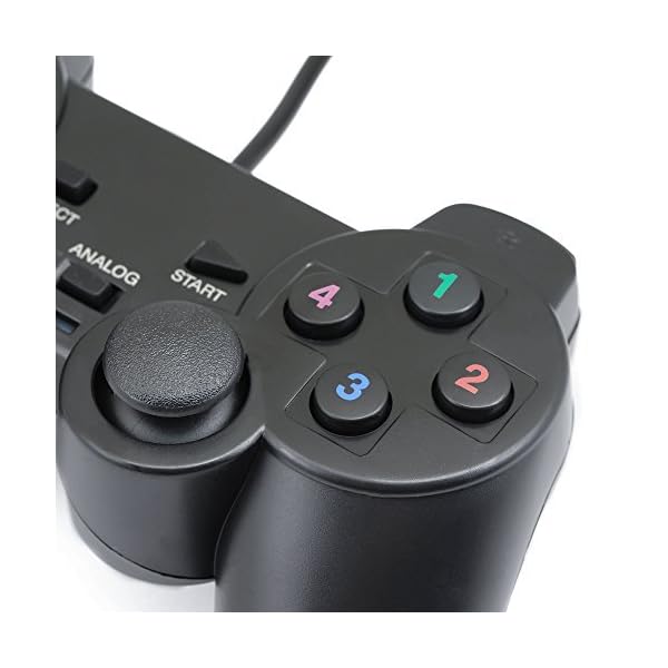 QUMOX Doble Vibración USB Joystick del regulador del juego para PC - Image 5