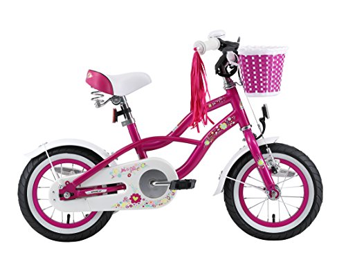 BIKESTAR® Premium Design Kinderfahrrad für coole Kids ab 3 Jahren ★ 12er Deluxe Cruiser Edition ★ Creamy Violett - 2