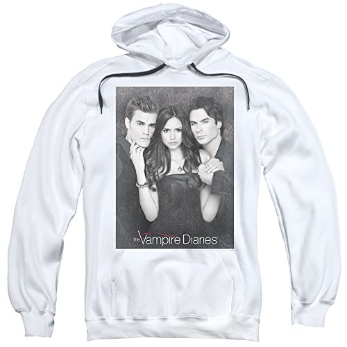 Vampire Diaries Mens That Was Then Pullover Hoodie Desertcart