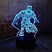 Produktbild 1 PACK, Nachtlicht Cool Black Panther Für Marvel Hero 3D LED RGB 7 Farbwechsel Schreibtischlampe USB für Kind Kinder Jungen Geschenk Weihnachten Home Decro