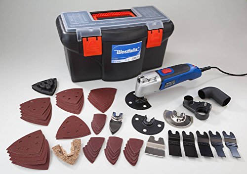 Westfalia Multifunktionswerkzeug 300 W mit 57-teiligem Zubeh ör Set - 6