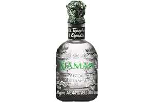 IL GUSTO Xiaman Mezcal - Wild Tepextate & Espadin - Artisanal Joven Mezcal - 100% Handmade - Made In Mexico - 44% ABV - 50ml