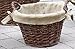 Produktbild Holzkorb HOLZKORB 45X37CM WEIDE/JUTE 8325917