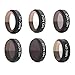 Produktbild Focus 6PCS/Set Objektivfilter für Kamera-Filter UV ND4 8 16 32 CPL für DJI Mavic Air Aluminiumlegierung Leichtbau
