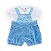 Bebone Baby Boys Summer Outfits (Light Blue,6-9M)