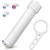 JACAR 50 GPD and 75 GPD Reverse Osmosis Equipment Membrane Holder | Universal Reverse Osmosis Membrane Housing, Includes Moun
