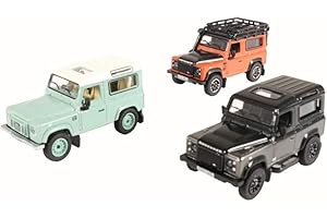 OXFORD DIECAST Land Rover Defender 90 Heritage 3 pezzi