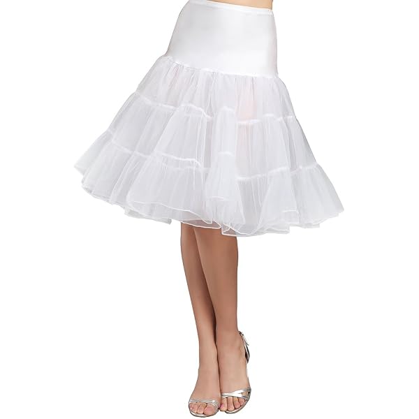 Topdress Women's Vintage Polka Audrey Dress - 1950s Halter Retro Cocktail Dress, XX-Large White - View #6