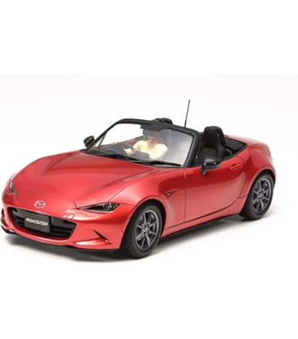 Tamiya Modellbau Eunos Roadster – Maßstab 1:24, Bausatz Aus Kunststoff, Farbe Rot
