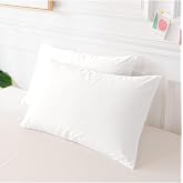 Ezgi D&uuml;z Pamuklu 2'Li Yastık Kılıfı 50X70 Beyaz, TYC81ZAF7N170530589770180