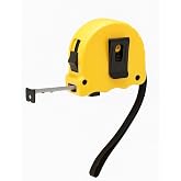 Busstier Strip Metal Meter, 5 Meters 25 mm, 5 Meters 19 mm, 3 Meters 16 mm, Automatic Locking, Steel Strip, High Precision