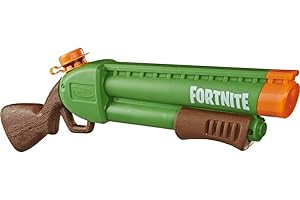 Nerf Super E7647 Soaker Fortnite Pump-SG Wasserblaster – Pump-Action Wasser-Attacke – Für Kinder, Jugendliche und Erwachsene