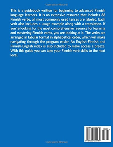 Finnish Language: 88 Finnish Verbs Conjugated in All Tenses Essi
Korhonen pdf completo