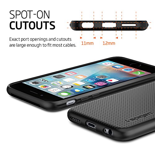 Spigen Capsule - Funda iPhone 6s Carcasa Durable Flex y dise o Easy Grip Negro reviews Spigen Capsule - Funda iPhone 6s Carcasa Durable Flex y dise o Easy Grip Negro