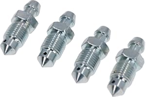UK-MOTORS 4X Bremssattel Entlüfterschraube Entlüftungsventile M10x1x30 mm SW11