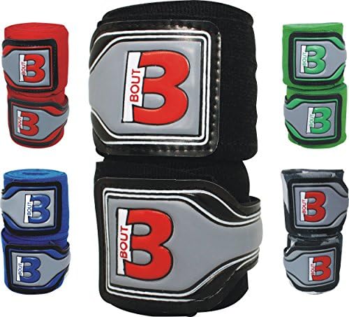 Boxing Hand Wraps – MMA, Martial Arts, Kick Boxing, Muay Thai Training – Length 4.5 m, BOUT3 Wrist Wrap with Thumb Loop, Optimal Sweat Absorption and Bags, 21301, Black, 4.5m