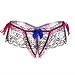 Produktbild PLOT Damen Unterwäsche,Sexy Spitze Lingerie Erotik Reizwäsche Dessous Sexy Offener Schritt String OuGrün Thongs Höschen String Tanga Damen