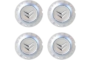 GPKFOLQM 4 Piezas Tapacubos Centrales Llantas, para Citroen C5 X 2021 2022 2023 157mm Prueba Polvo AntióXido Tapas Centrales Llantas Cubiertas de Tuercas de llanta