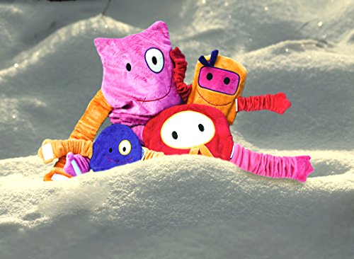 Schweriner Naturheil Wärmflasche, Wärmekissen, Kühlkissen Wehwehchen 4er Set mit Moorpad Füllung