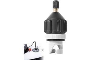 xianshi Sup Zubehör,Sup Adapter für Kompressor,Board Paddle Paddle Pumpe Stand Up,Schlauchboot Autoventil Pumpenadapter,Aufblasbarer Luftpumpenadapterset,Sup-Pumpenadapter Paddle-Board-Inflator