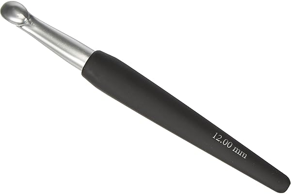 KnitPro Crochet en Aluminium Argenté 12 mm