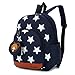 Produktbild GWELL Stern Babyrucksack Kindergartenrucksack Kleinkind Kinder Rucksack Mädchen Jungen Backpack Schultasche dunkelblau
