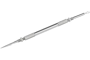 ‎REMOS PROFESSIONAL BODY CARE REMOS Komedonenquetscher/Pickelentferner u. Milienmesser aus rostfreiem Edelstahl