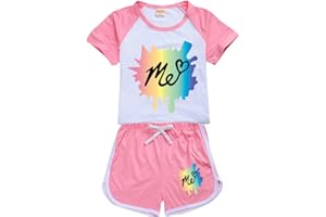 Rhymh Moriah Elizabeth Tracksuits T Shirt and Shorts 2pcs Set for Girls Boys Moriah Elizabeth Merch T Shirt Outfits