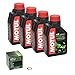 Produktbild Motul 5100 (10W-40) Ölwechsel-Set Honda CB 500 S, Bj. 98-03 - Motoröl, HiFlo Ölfilter und Dichtring