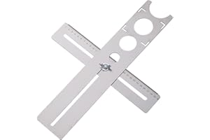 XLKJ Localizzatore di Fori per Piastrelle，Foratura Localizzatore Localizzatore di Punzoni Portatile e Pratico