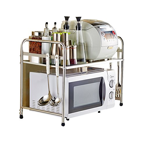 YUDA Single Layer Edelstahl Mikrowelle Rack Küche Zähler und Regalboden