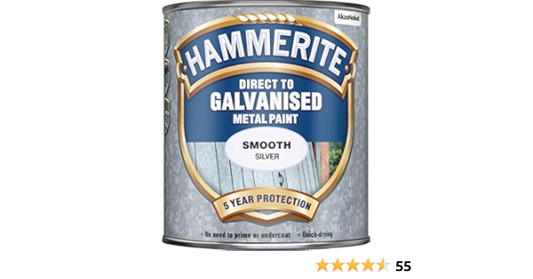 Hammerite Direct To Hammerite On Galvanised Metal Hammerite Smooth