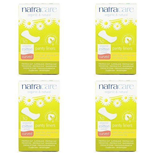 - Natracare Natural Panty Liners Curved | 30s | - SUPER SAVER - SAVE MONEY by Bodywise Uk Ltd