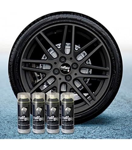 Full Dip Sprühfolie Set Rot Kirsche Matt – 4 X 400 Ml Für Felgen Bis 21 Zoll, Abziehbar