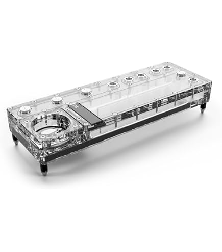 Alphacool Core Distro Plate 240 mm Rechts VPP/D5 - Acryl: Amazon