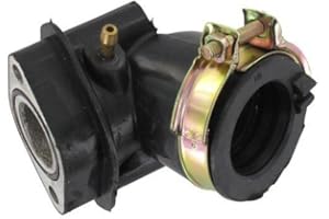 Xfight-Parts Ansaugstutzen mit Schelle und O-Ring offen 22/35mm hoch 4Takt 125/180ccm 152QMI GY6-1