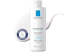 LA ROCHE-POSAY La Roche Posay, Toleriane Dermo Limpiador Desmaquillante Facial, Limpieza Diaria Sin Irritación, Para Rostro y Contorno de Ojos, Con Glicerina, Hipoalergénico, Para Pieles Muy Sensibles, 400ml