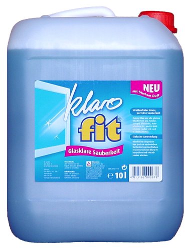 Preisvergleich Produktbild Klarofit Glasreiniger Glas Reiniger 10l Kanister