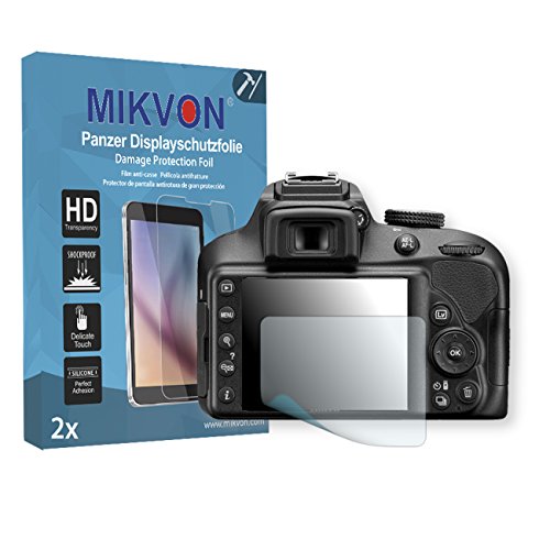 MIKVON 2X Film Blind   Film de Protection d   cran pour Nikon D3400 - Emballage D origine et Accessoires