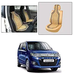 Oshotto Wooden Car Beads Car Wooden Acupressure Bead Seat Cover Compatible with Maruti Suzuki WagonR 2010 -2021