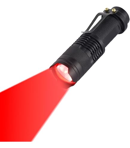 Torcia LED 3 Colori – Rossa/Verde/Bianca – Focheggiabile – Impermeabile – Per Astronomia E Campeggio